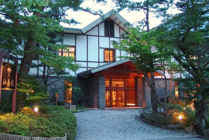 Senjukaku Hotel Yamanouchi  Exterior foto